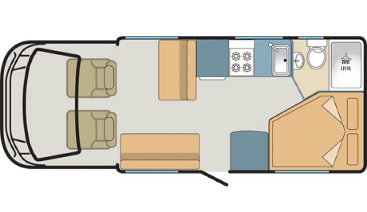 Auto-Sleeper Cotswold interior layout
