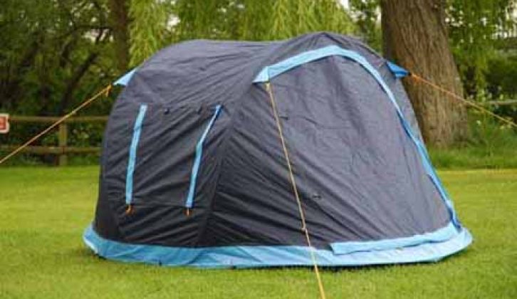 Halfords pop-up two-man tent