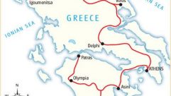 Map of Greece