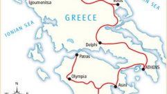 Map of Greece