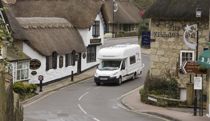Motorhome tours to Isle of Wight