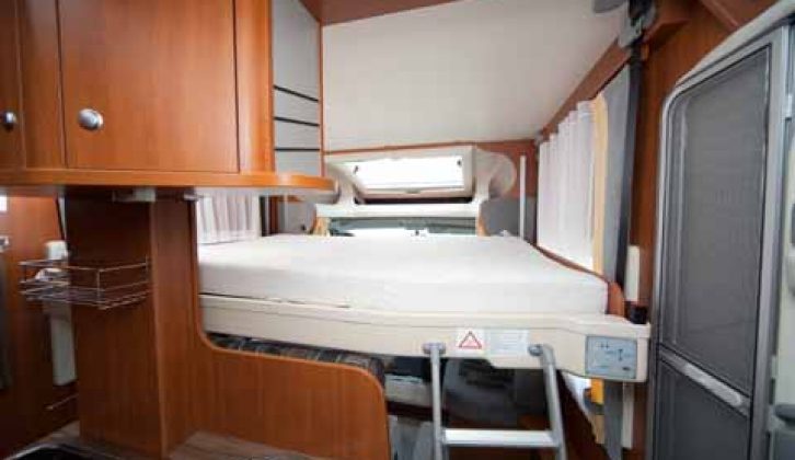 Chausson Welcome drop-down bed