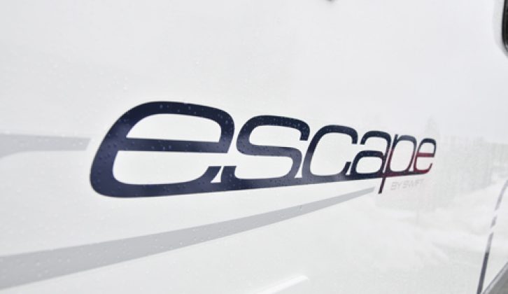 2011 Swift Escape 622 – 'Escape' decal
