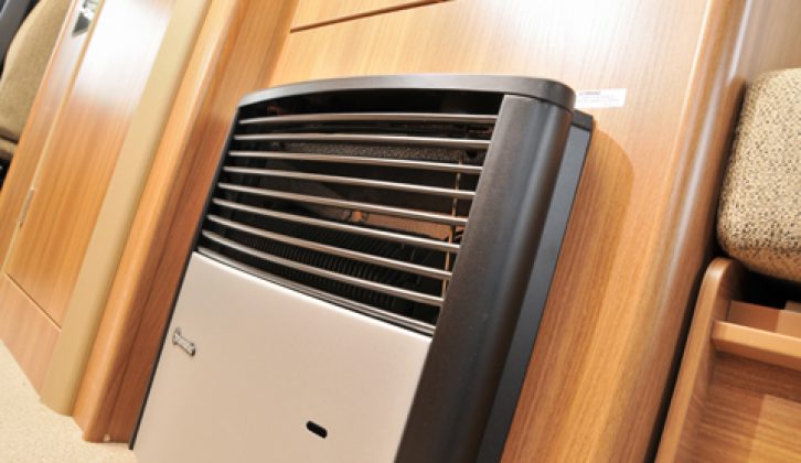 2011 Swift Escape 622 – heater