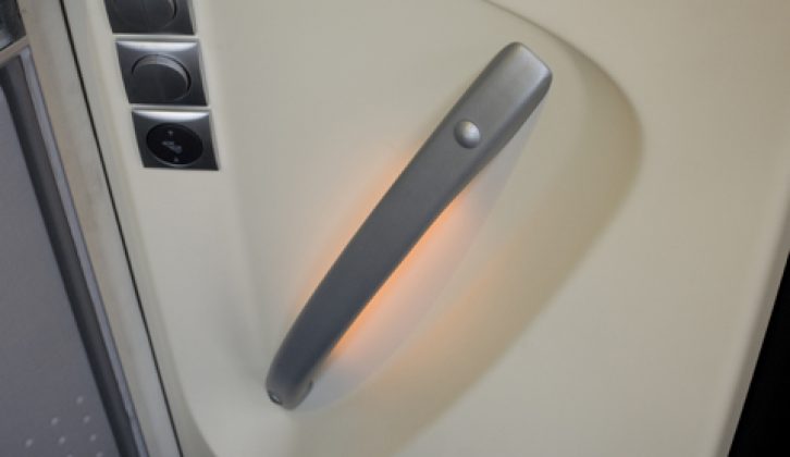 2009 Westfalia Westvan - illuminated door handle