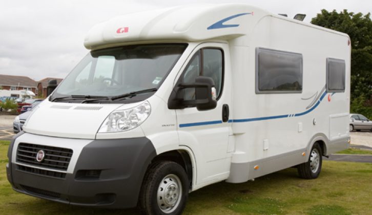 2008 Adria Coral Sport S573 DS - front three-quarters view