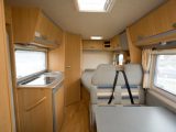 2008 Adria Coral Sport S573 DS - interior looking aft from cab