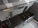 2008 Westfalia Nugget – storage under bench seat