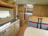 2008 Burstner Quadro it 674G - lounge looking aft from cab