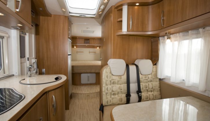 2008 Eriba Car Emotion 693 - looking aft from cab