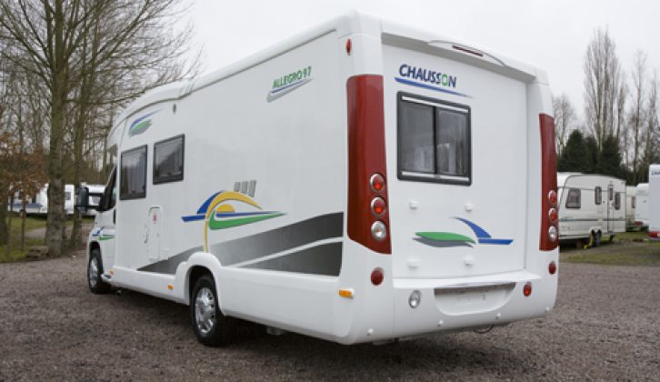 2008 Chausson Allegro 97 - rear three-quarters view