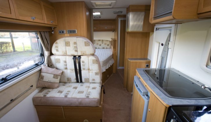 2008 Lunar Goldstar 640 - looking aft from cab