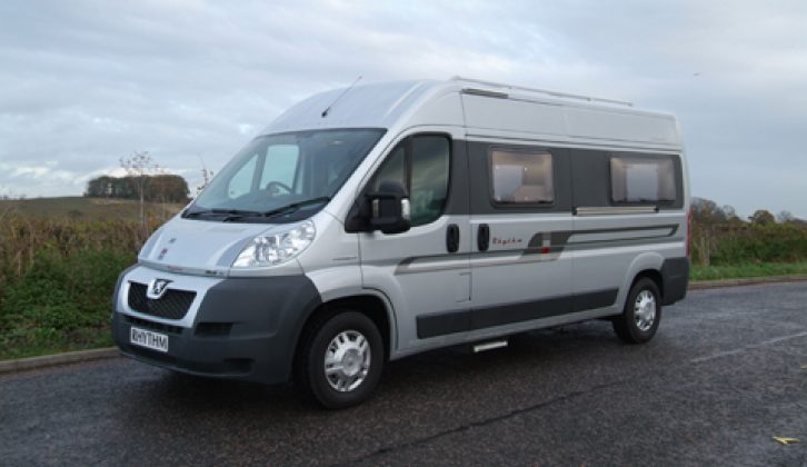 2008 Autocruise Rhythym - front three-quarters view