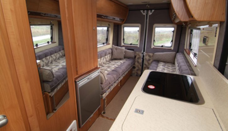 2008 Autocruise Rhythym - view looking aft