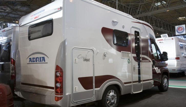 2008 Adria Coral Compact S590 SP - rear three-quarters view