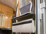 2008 Hymer Van - magazine rack