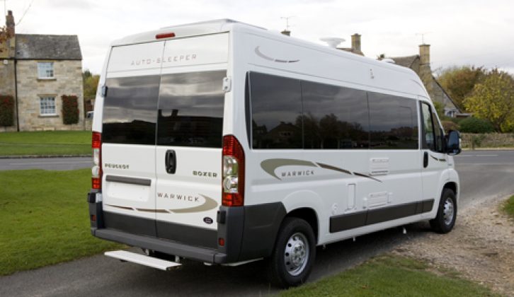 2007 Auto-Sleeper Warwick - rear three-quarters view