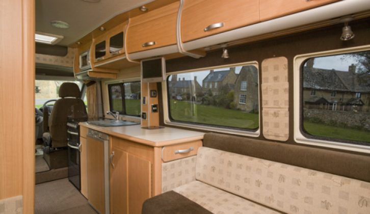 2007 Auto-Sleeper Warwick - lounge, looking forward