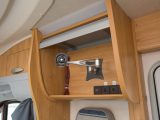 2008 Adria Coral S 690 SP - TV mount and cabinet