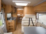 2007 Adria Coral 660SL - interior looking aft from cab
