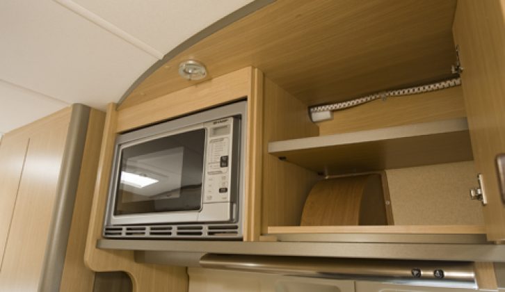 2008 Bessacarr E789 garage model - microwave