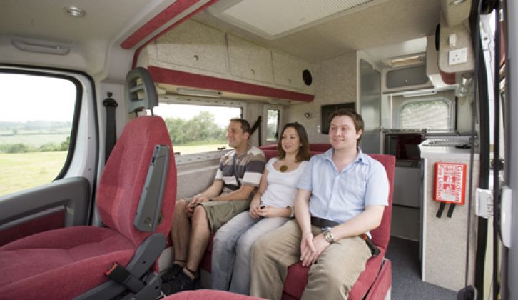 2007 Murvi Morello - forward-facing rear travel seats