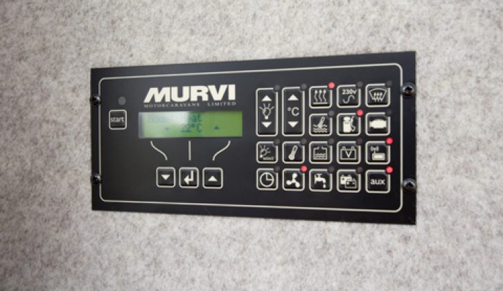 2007 Murvi Morello - control panel