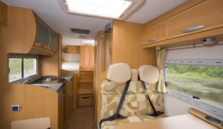 2007 CI Cipro 85 - view looking aft from cab