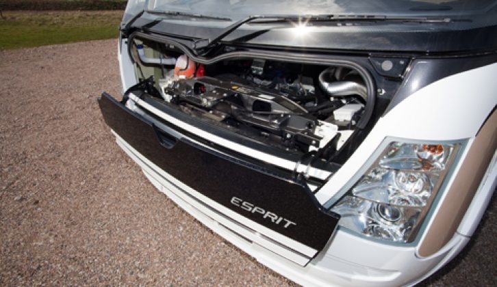 2011 Dethleffs Esprit I7010 - engine access