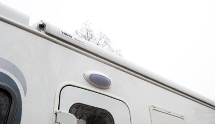 2011 Auto-Trail Excel - awning light and awning