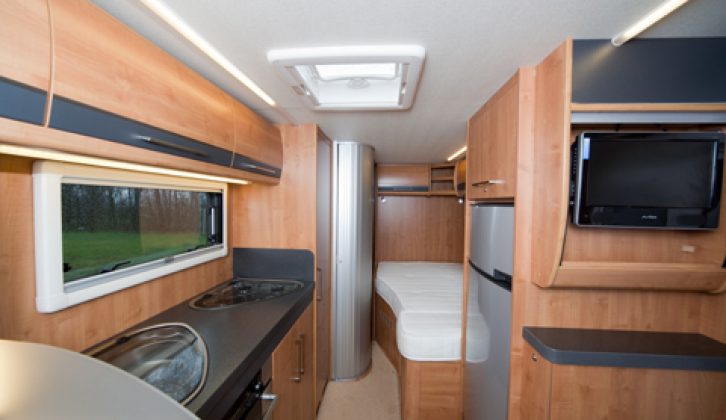 2011 Auto-Trail Excel - interior, looking aft from cab