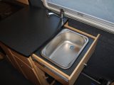 2011 WildAx Europa - slide-out kitchen sink