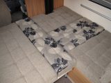 2011 Swift Escape 696 – lounge bed made up