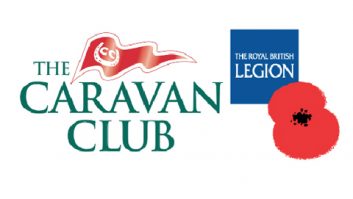 Caravan Club British Legion logos