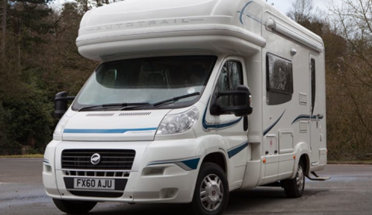 2011 Auto-Trail Tracker EKS - front three-quarters view (nearside visible)