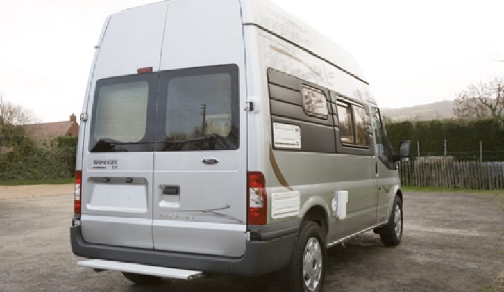 2007 Auto-Sleeper Duetto – rear three-quarters view