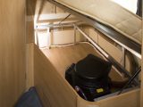 2006 Ace Airstream - storage area under rear bed