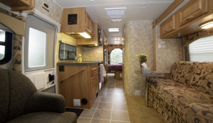 2006 Coachmen Concord 275 DS - interior looking aft from cab