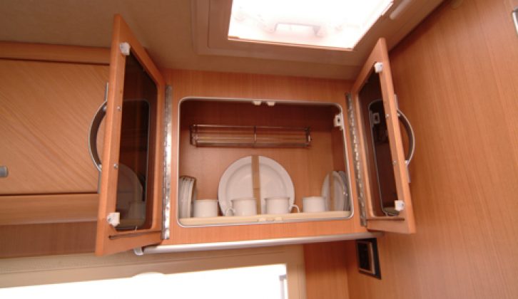 2006 Auto-Sleeper Sandhurst - kitchen crockery locker