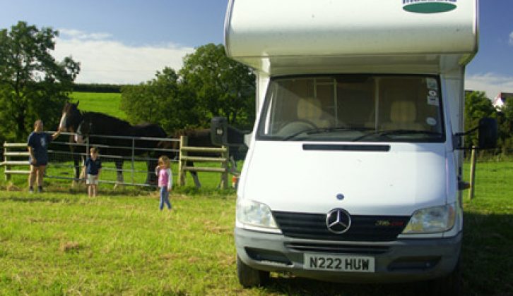 Dyfed Shire Horse Farm campsite