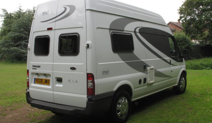 2011 Smart Campers Kia - rear three-quarters view