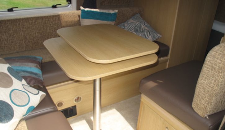 2011 Vantage Zen - lounge, with two different-sized table tops visible