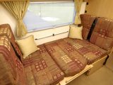 2006 Elddis Autoquest 180 - front lounge bed made up
