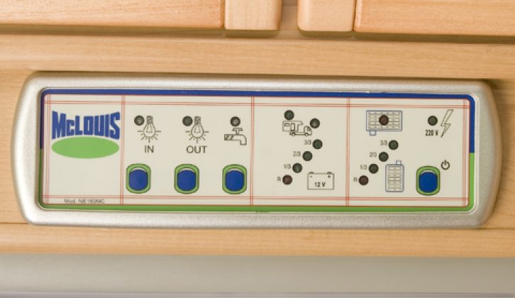 2006 McLouis Lagan 410 - control panel