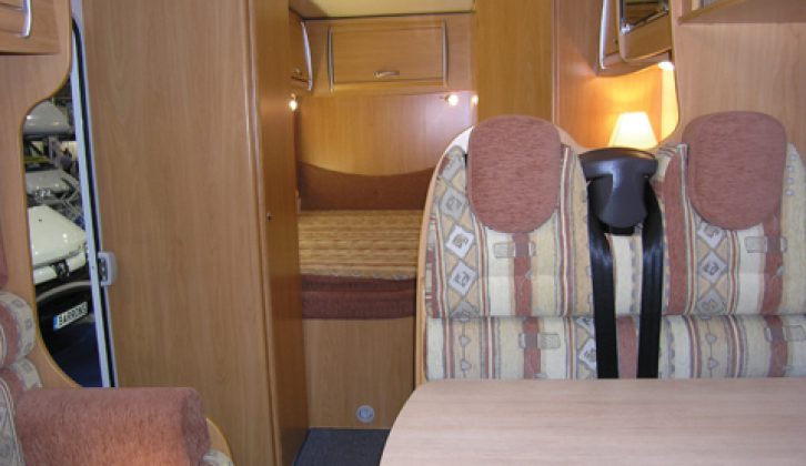 2006 Chausson Flash 08 - interior looking aft from cab