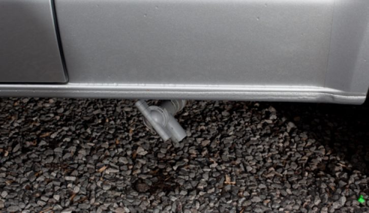 2011 Auto-Sleeper Topaz – exterior water drain point