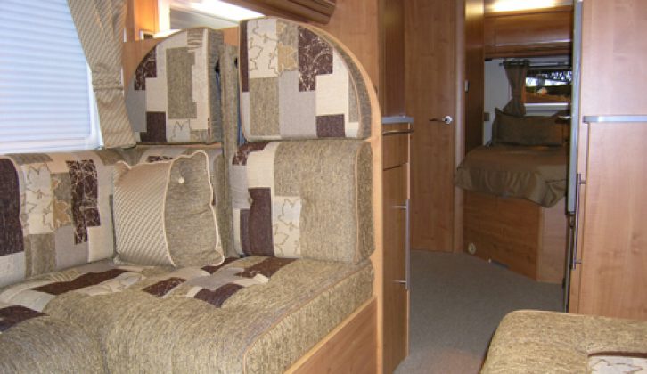 2006 Auto-Trail Miami 740D - interior, looking aft from cab