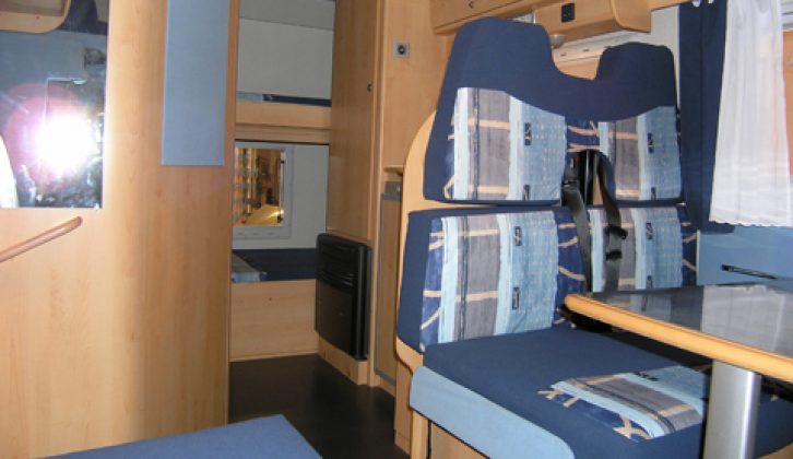 2006 Miller Lakes Superior - interior looking aft from cab
