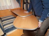 2006 Hymer Van - pivoting table extension