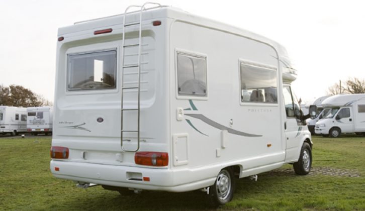 2006 Auto-Sleeper Pollenta - rear three-quarters view